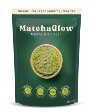 MATCHAGLOW Matcha und Kollagen Plv       Btl 250 g