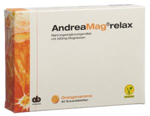 ANDREAMAG relax Brausetabl Orangenaroma     60 Stk