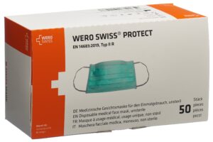 WERO SWISS Protect Maske Typ IIR        Box 50 Stk