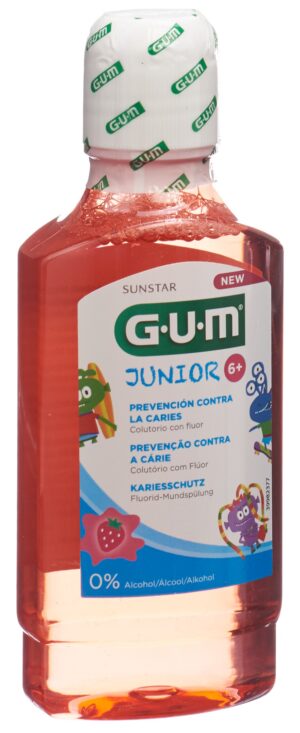 GUM Junior Mundspülung ab 6J             Fl 300 ml