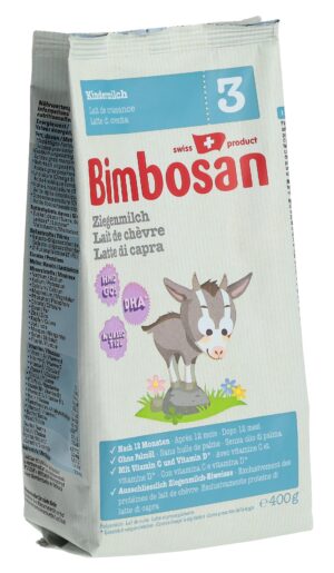 BIMBOSAN Ziegenmilch 3 Kinder refill     Btl 400 g