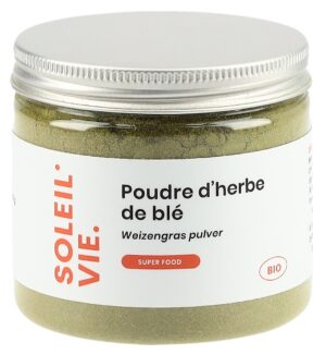 SOLEIL VIE Weizengras Pulver Bio           Ds 70 g