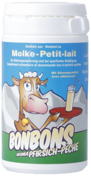 BIOSANA Molke Bonbons L-Carnitin Pfirs Ds 60 Stk