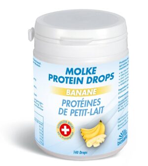 BIOSANA Molke Protein Drops Banane 140 Stk