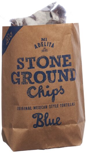 MIADELITA Bio Tortilla Chips Blue Corn   Btl 150 g