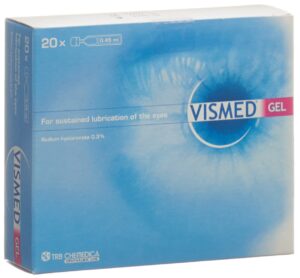VISMED Gel 3 mg/ml Hydrogel    20 Monodos 0.450 ml