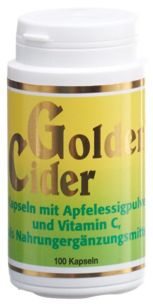 GOLDENCIDER Apfelessig Kaps             Ds 100 Stk
