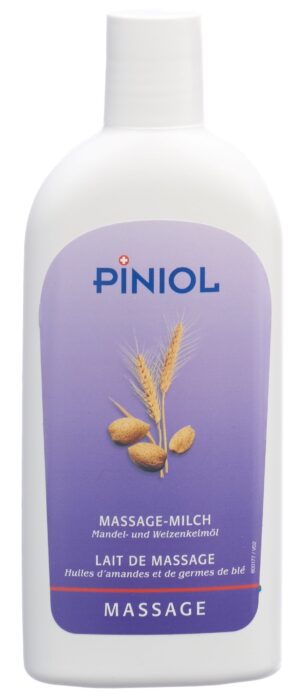 PINIOL Massagemilch m Mandel-Weizenkeimöl   250 ml