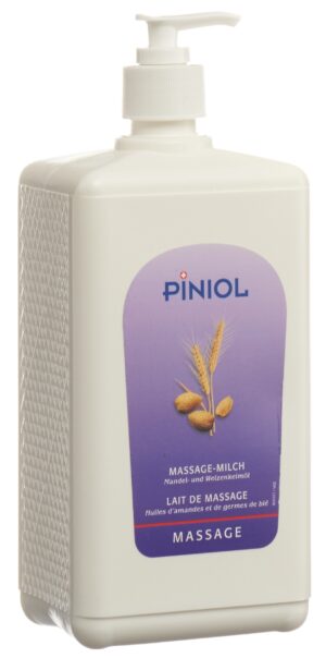 PINIOL Massagemilch m Mandel-Weizenkeimöl  1000 ml