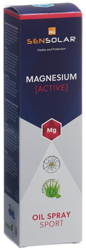 SENSOLAR Magnesium Active Oil Spray SporSpr 100 ml