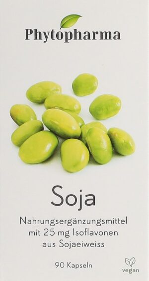 PHYTOPHARMA Soja Kaps                       90 Stk