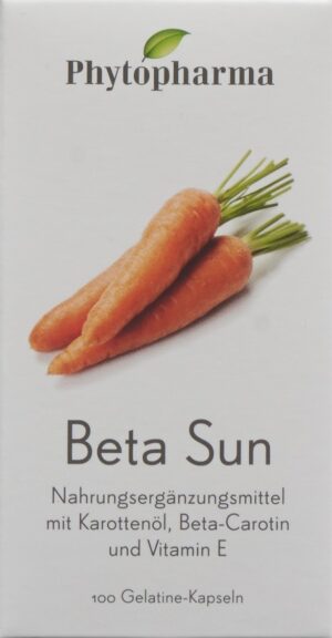 PHYTOPHARMA Beta Sun Kaps                  100 Stk