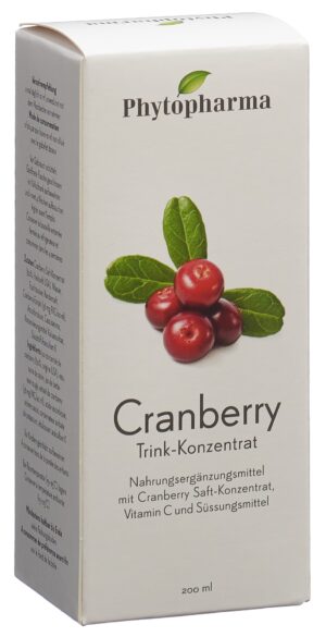 PHYTOPHARMA Cranberry Trink-Konzentrat      200 ml