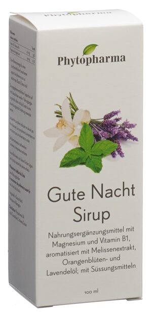 PHYTOPHARMA Gute Nacht Sirup 100 ml