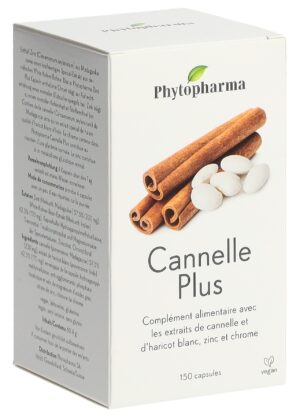 PHYTOPHARMA Zimt Plus Kaps              Ds 150 Stk