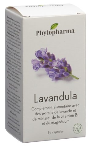 PHYTOPHARMA Lavandula Kaps Ds 80 Stk