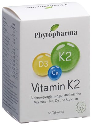 PHYTOPHARMA Vitamin K2 Tabl              Ds 60 Stk