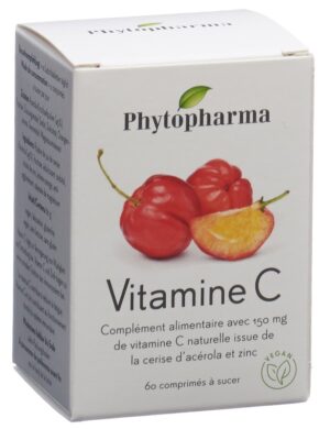 PHYTOPHARMA Vitamin C Lutschtabl         Ds 60 Stk