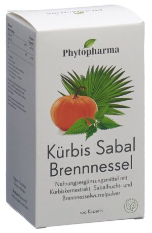 PHYTOPHARMA Kürbis Sabal Brennnessel KapDs 100 Stk