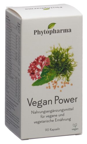 PHYTOPHARMA Vegan Power Kaps             Ds 90 Stk