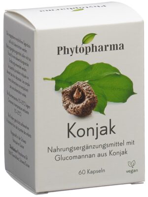 PHYTOPHARMA Konjak Kaps                  Ds 60 Stk