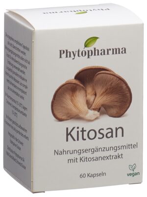 PHYTOPHARMA Kitosan Kaps                 Ds 60 Stk