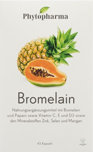 PHYTOPHARMA Bromelain Kaps            Blist 45 Stk