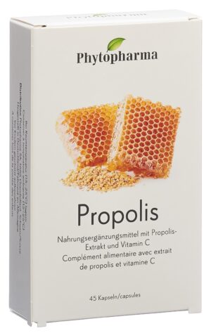 PHYTOPHARMA Propolis Kaps             Blist 45 Stk