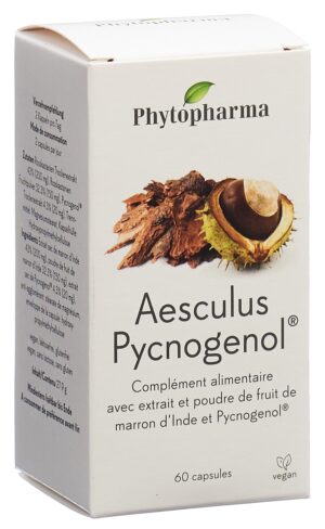PHYTOPHARMA Aesculus Pycnogenol Kaps     Ds 60 Stk