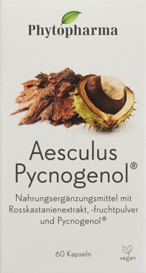 PHYTOPHARMA Aesculus Pycnogenol Kaps     Ds 60 Stk