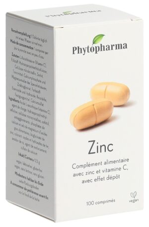 PHYTOPHARMA Zink Tabl                   Ds 100 Stk