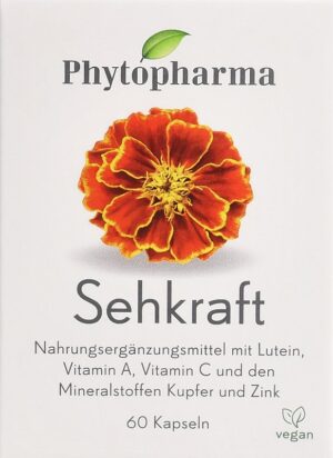 PHYTOPHARMA Sehkraft Kaps                Ds 60 Stk
