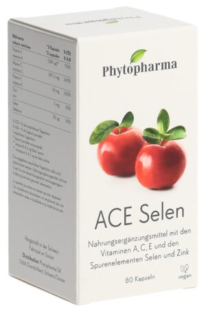 PHYTOPHARMA ACE Selen Kaps               Ds 80 Stk