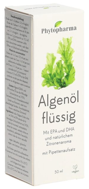 PHYTOPHARMA Algenöl Flüssig               Fl 50 ml