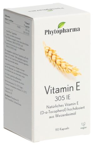 PHYTOPHARMA Vitamin E Kaps 305 IE        Ds 90 Stk