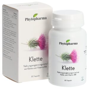 PHYTOPHARMA Klette Kaps                  Ds 80 Stk
