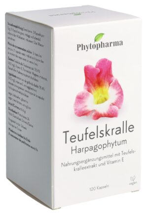 PHYTOPHARMA Teufelskralle Harpagophyt Kaps 120 Stk