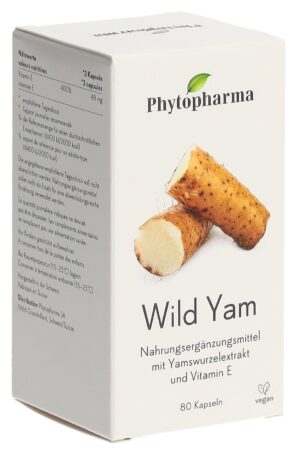 PHYTOPHARMA Wild Yam Kaps                   80 Stk