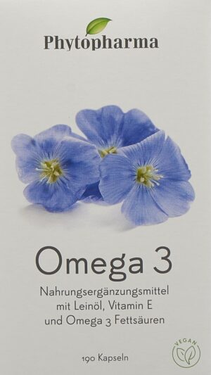 PHYTOPHARMA Omega 3 Kaps Ds 190 Stk