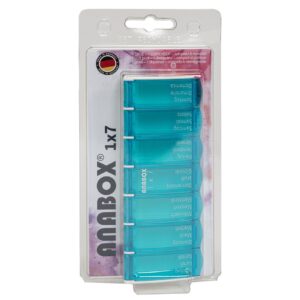 ANABOX Medidispenser 1x7 türkis