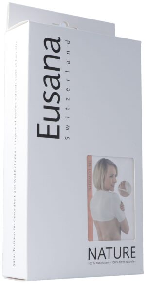 EUSANA Schulterwaermer XL ivoire mit Traegerband