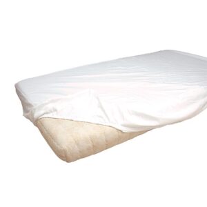 SUPRIMA Spannbetttuch 100x200cm Molton weiss