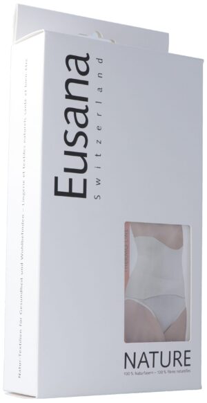 EUSANA Nierenwaermer anatomisch XL ivoir 100% Seide
