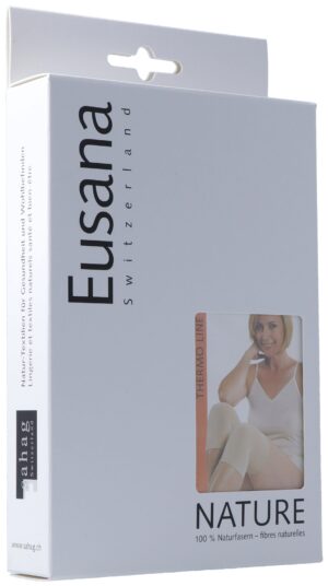 EUSANA Knie Ellbogenwärmer anat GrL ivoire  1 Paar