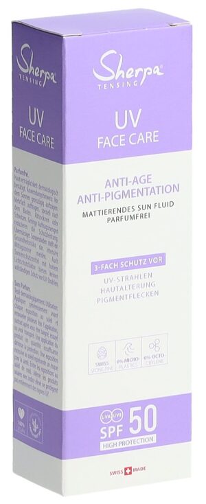 SHERPA TENSING Sun Fluid Anti-Aging SPF50    50 ml