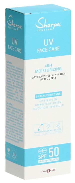 SHERPA TENSING Sun Fluid SPF50 48h Hydrat 50 ml