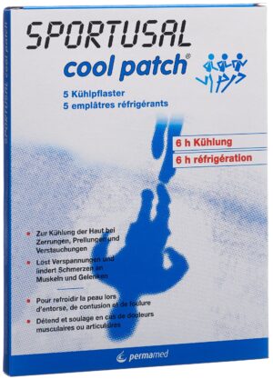 SPORTUSAL Cool Patch                         5 Stk