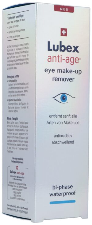 LUBEX anti-age eye make-up remover       Fl 150 ml