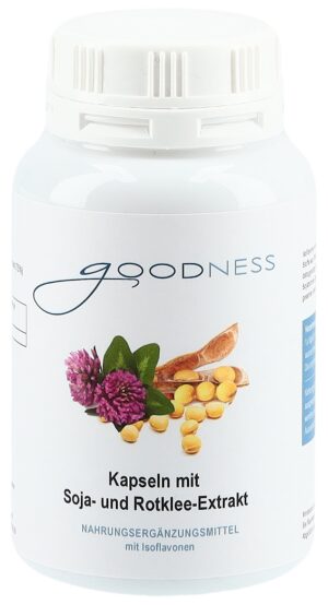 GOODNESS Soja-Rotklee-Isoflavon Kaps 440 mg 90 Stk