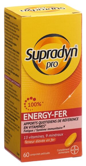 SUPRADYN PRO energy eisen Filmtabl       Ds 60 Stk